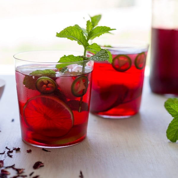 Hibiscus-Vodka Cocktail
